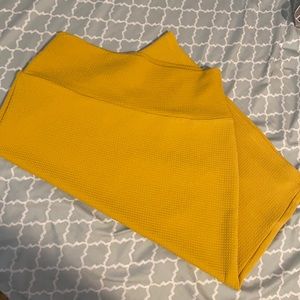 Summer Mustard Skirt